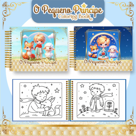 Livro para colorir - O pequeno príncipe