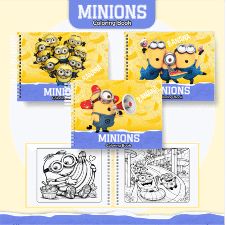 MINNIONS Livro de Colorir