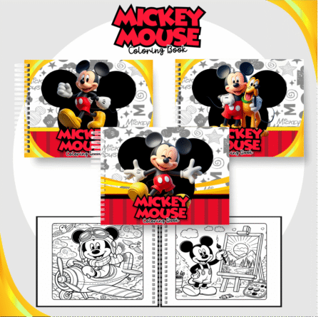 Livro para colorir - Mickey